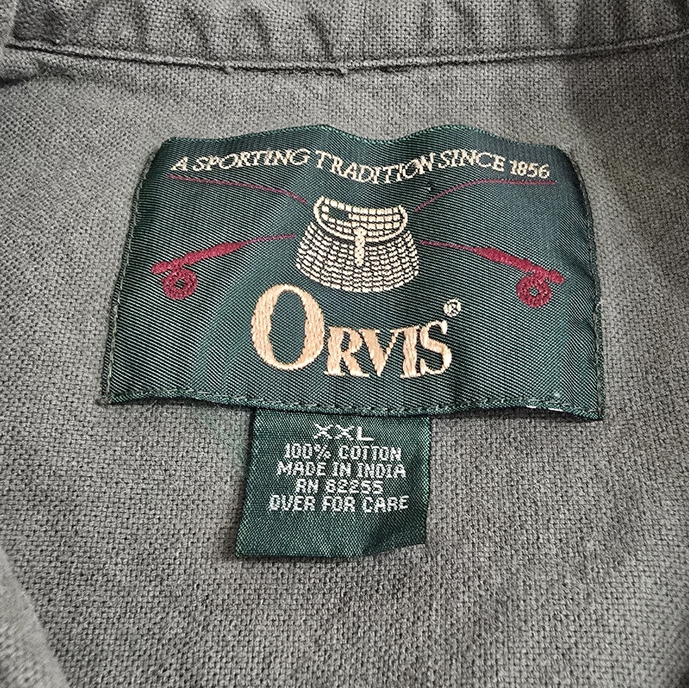 Vintage Orvis Men's Travel Norfolk Safari belted Bush Jacket Coat XXL Fishing - Picture 4 of 12